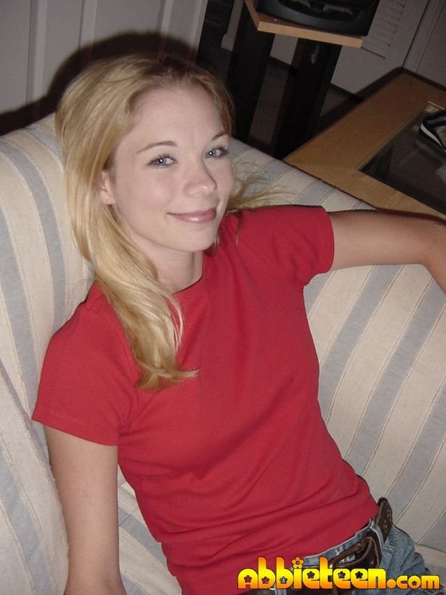 Erotic Little Abigail Modeling Nude On Pool Table