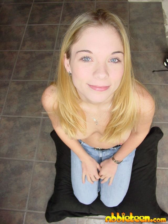 Abbie Shows Off Remodeled Kitchen And Swallows Penis