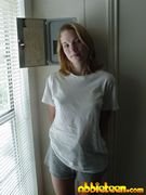 Visiting Naked Teen Abbie In Her Apartment