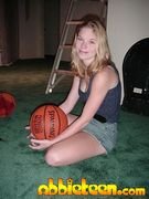Nude Female Basketball?  Abbie Just Does It!