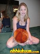 Nude Female Basketball?  Abbie Just Does It!