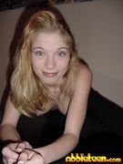 Skinny Perky Breasted Abbie Slinks On The Piano