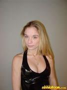 Abbie In Tight Vinyl