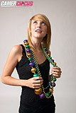 Cute Little Molly Flashes Tits At Mardi Gras