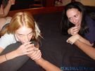GamerChicks Liz Ashley and Sunshine Play Dolly