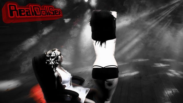 Diablo wastes no time and peels off her black mesh top to reveal gorgeous perky 32A boobs only inches away from Tiny Tasia doll's restless not-beating heart!