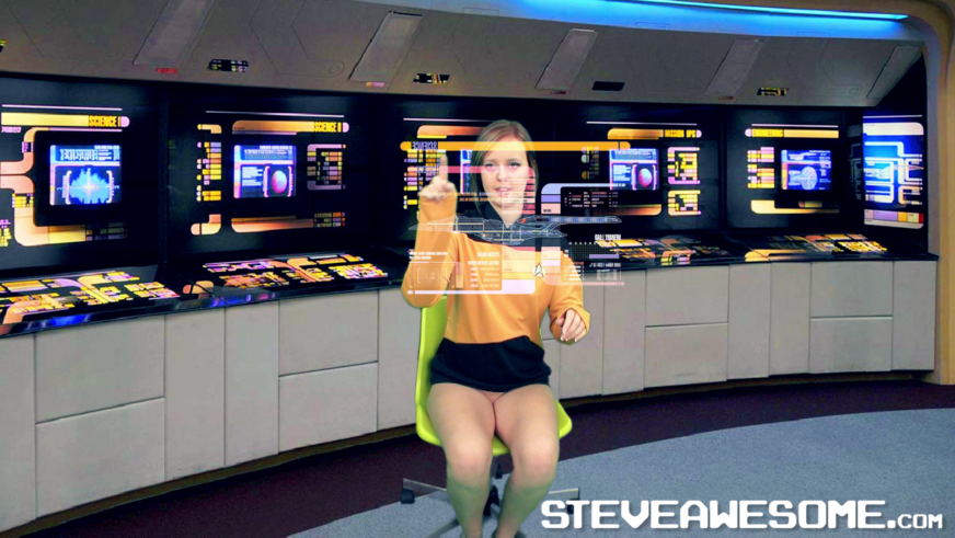 Captain Steve Awesome taking Lt. Commander Jenna Suvari's twat where no man has gone before.