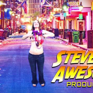Fitness Girl's Mardi Gras Adventure While Steve Awesome Secrets Wanks In The Back
